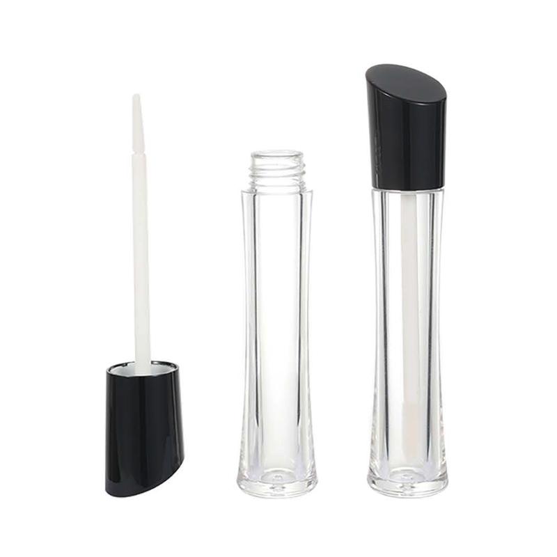 Tall Curved Lip Gloss Tube with Slanted 
