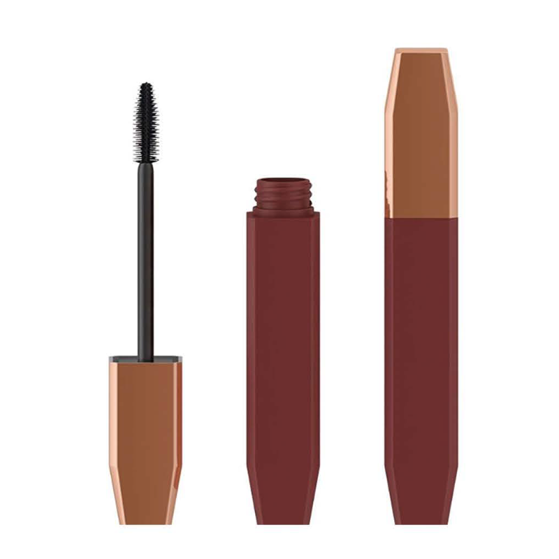 Octagonal Mascara Tube – Matte Rose Gold