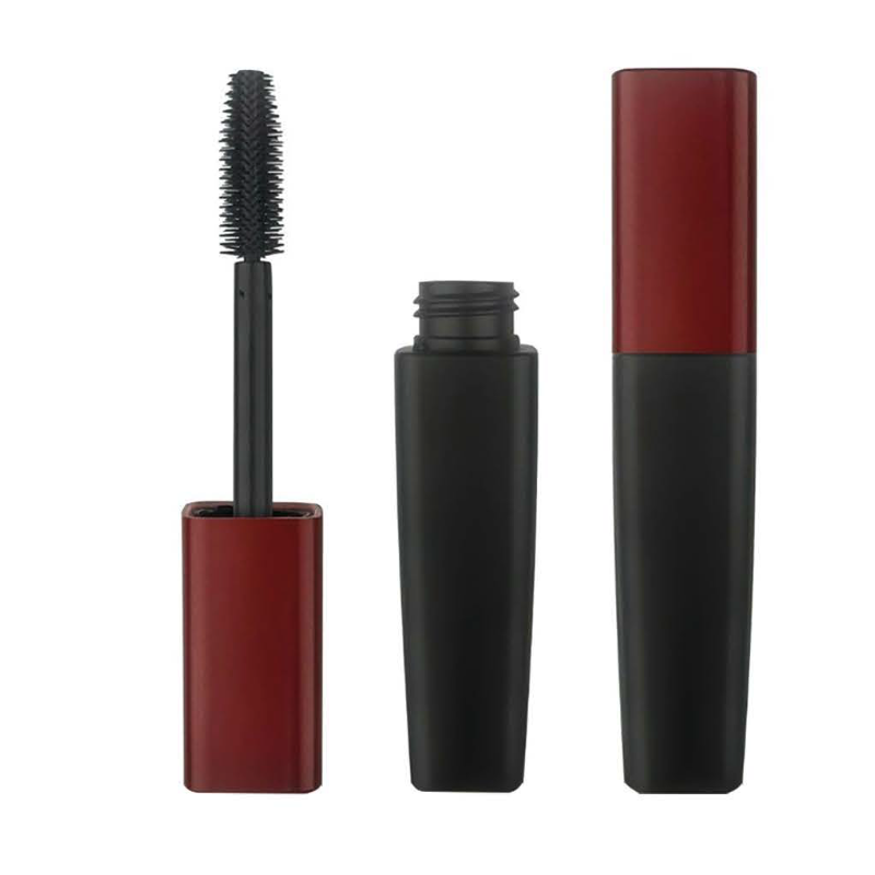 Square Mascara Container – Glossy Burgun