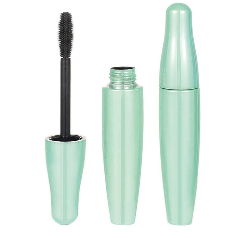 Sculpted Mint Green Mascara Tube with Ta
