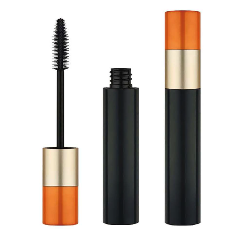 Round Mascara Tube – Dual-Tone Cap Desig