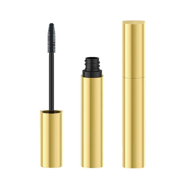 Gold Mascara Tube – Shield Oval Shape