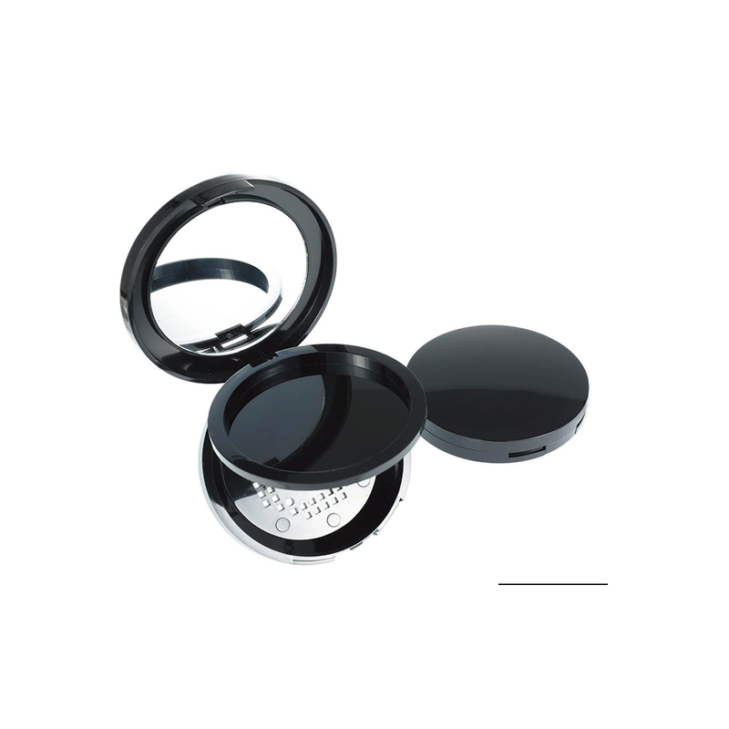 Round Double-Layer Compact Powder Case w