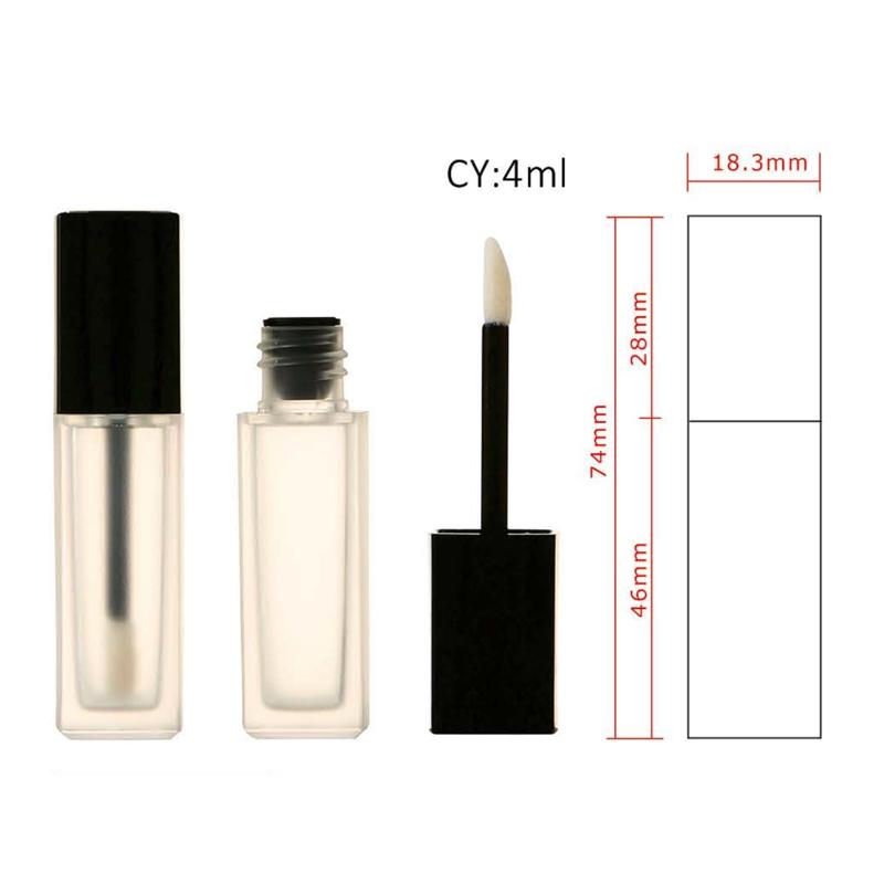 Square Matte Lip Gloss Tube – 4ml