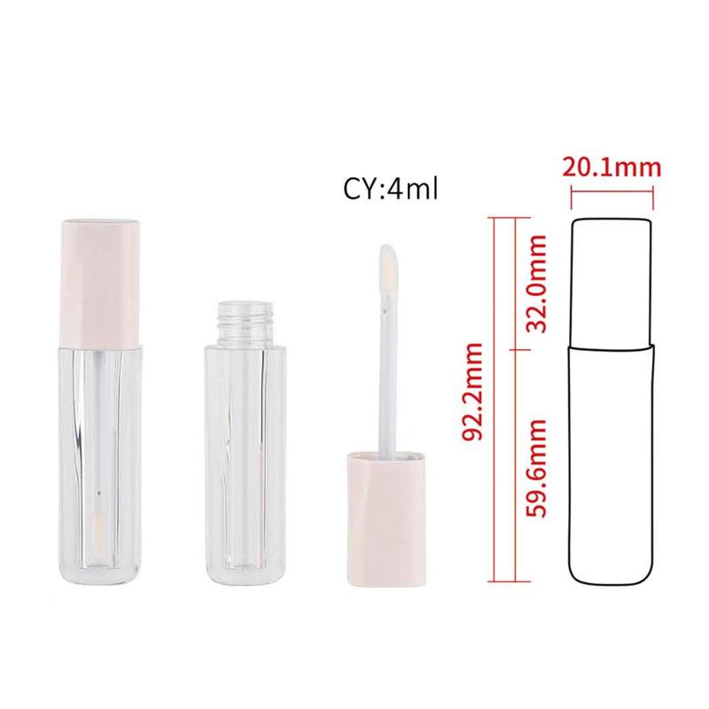 4ml Slim Lip Gloss Tube with Nude Matte 