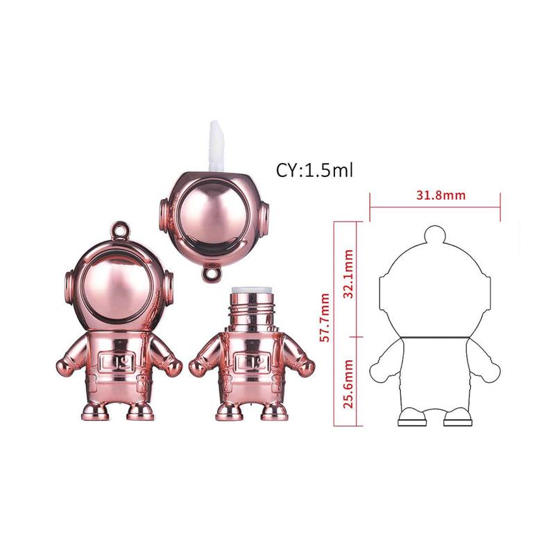 Astronaut Lip Gloss Container