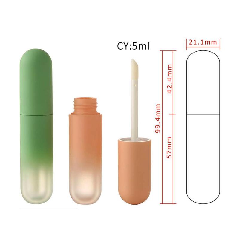 Gradient Oval Lip Gloss Tube