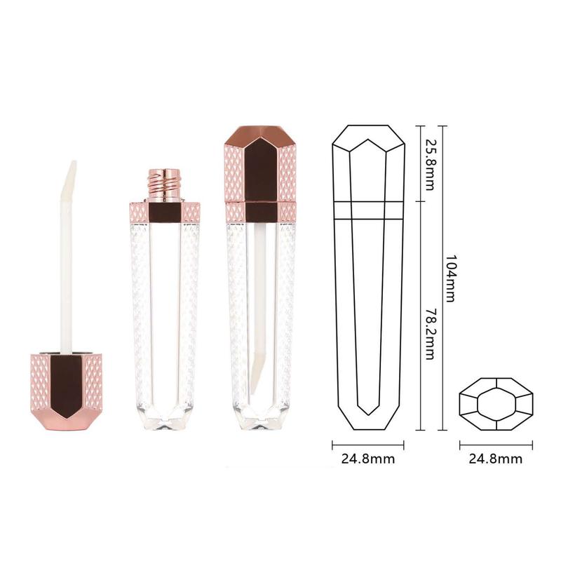 Rose Gold Octagonal 
