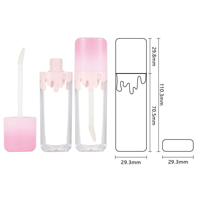 Lip Gloss Tube with Dripping Icing Cap –