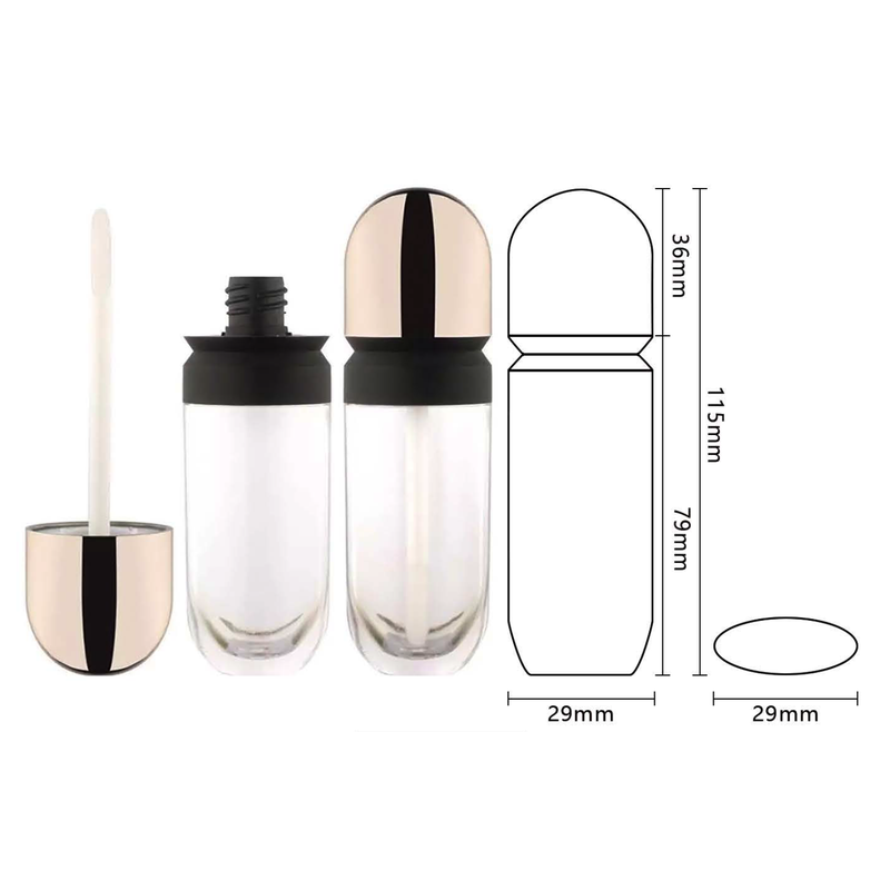 Oval Lip Gloss Tube 
